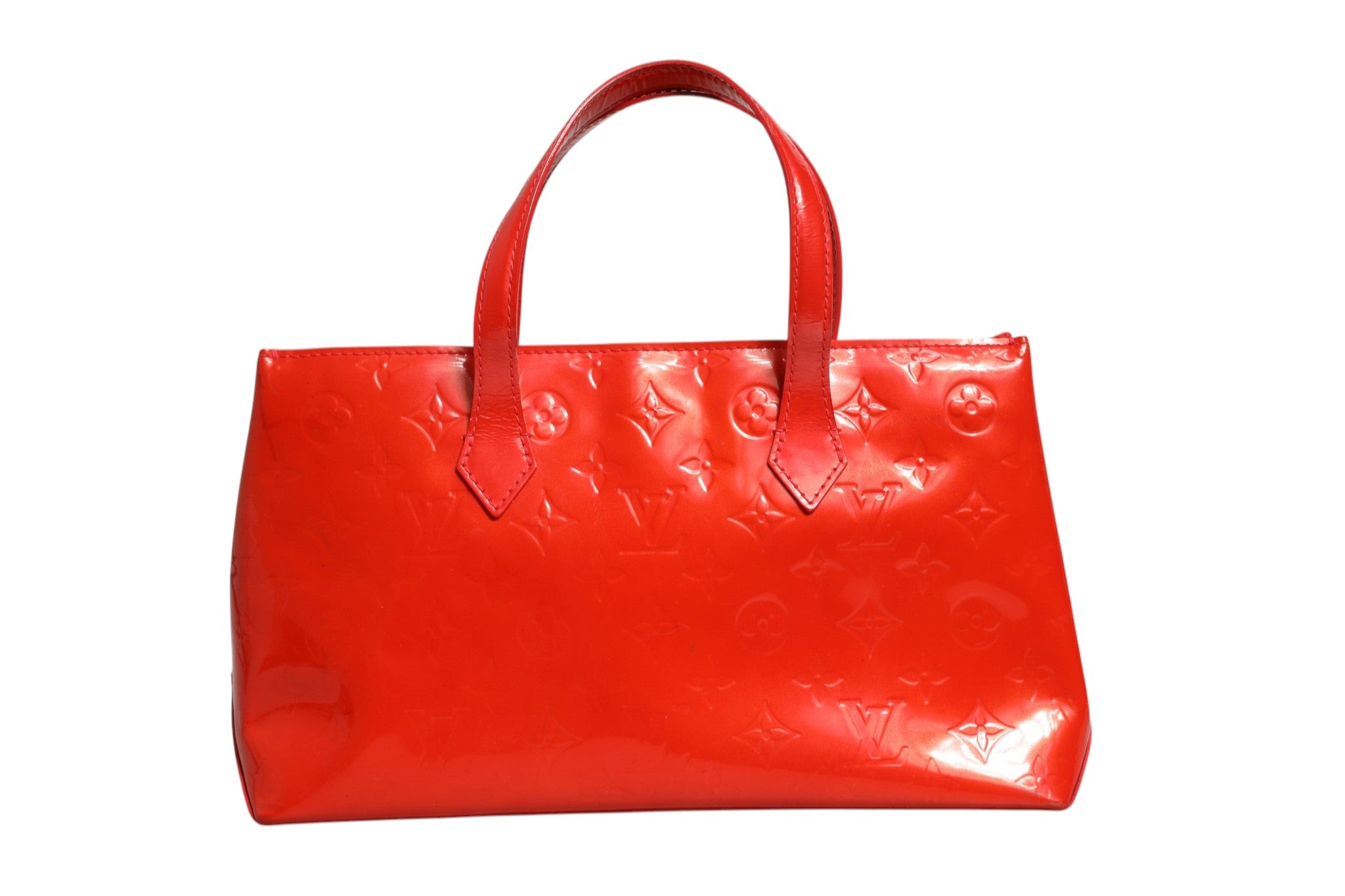 Red Monogram Vernis Wilshire PM