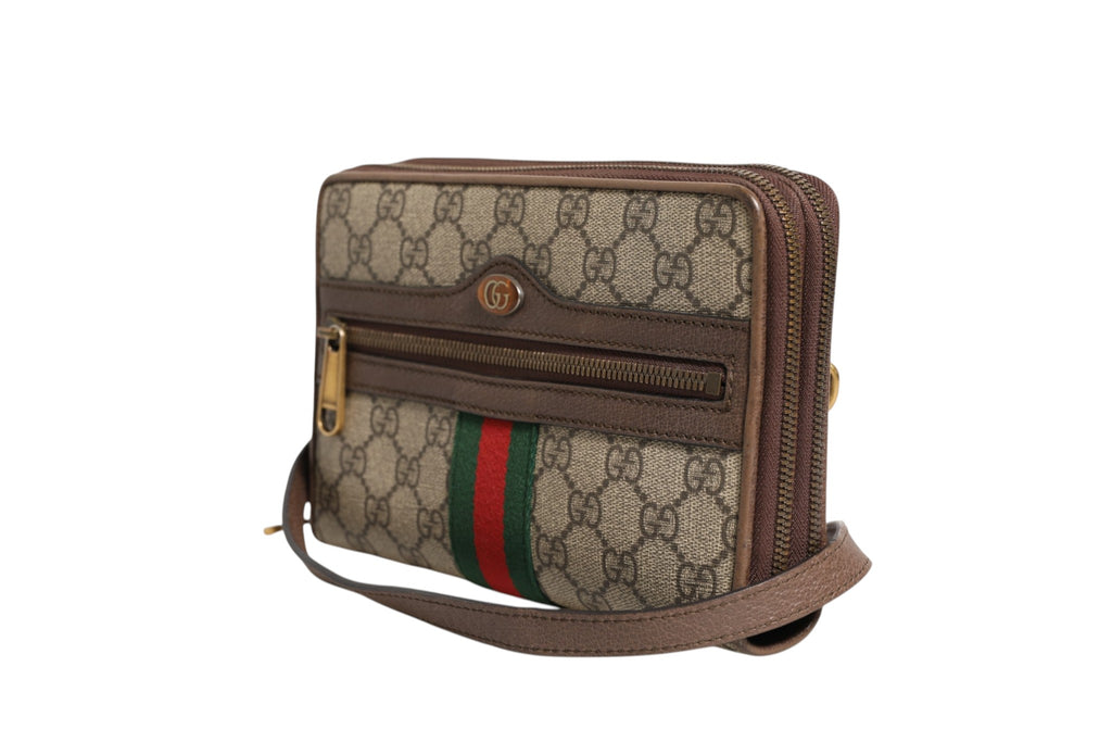 GG Supreme Ophidia Crossbody Bag