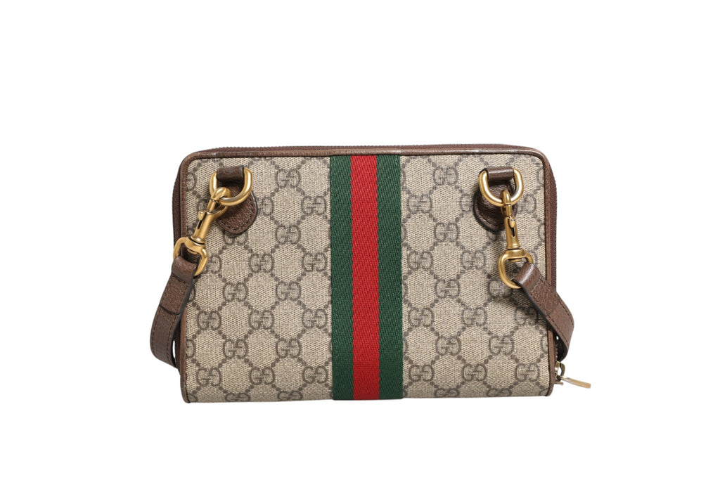GG Supreme Ophidia Crossbody Bag
