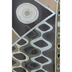 Bicolor Polyamide Long Skirt