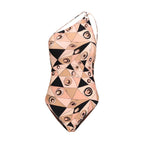 Multicolor Polyamide One-Piece Swimsuit