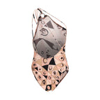 Multicolor Polyamide One-Piece Swimsuit