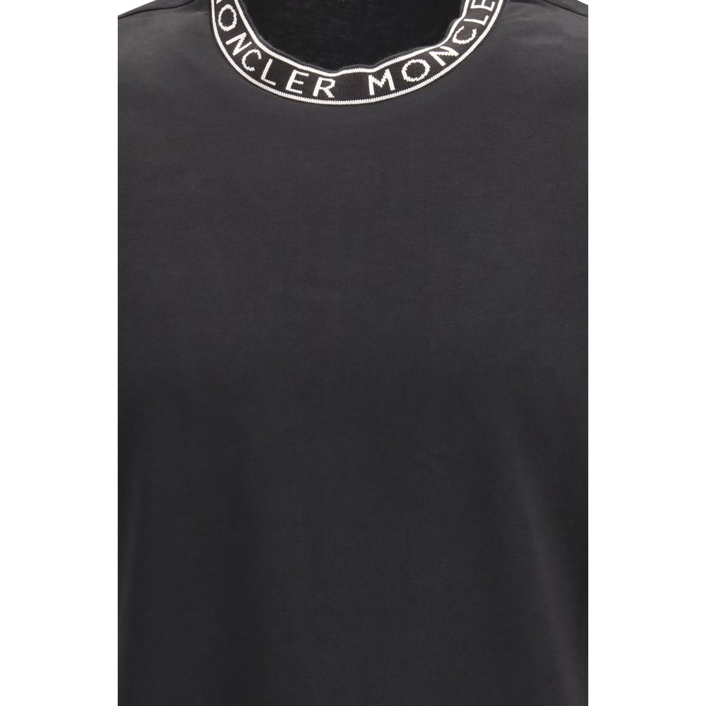 Black Cotton T-Shirt