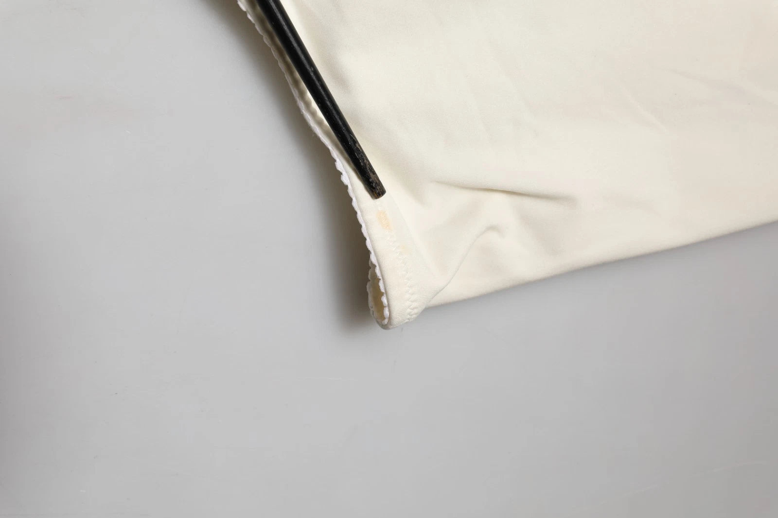 Off White Strapless One Piece Swimsuit Swimwear