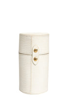 Travel Case White Epi Leather