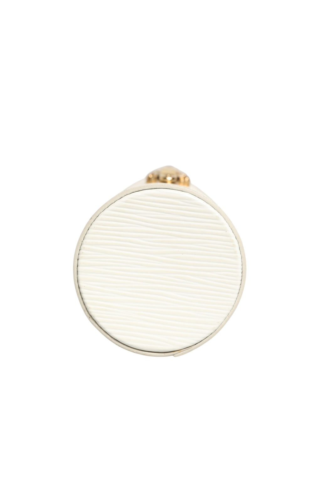 Travel Case White Epi Leather