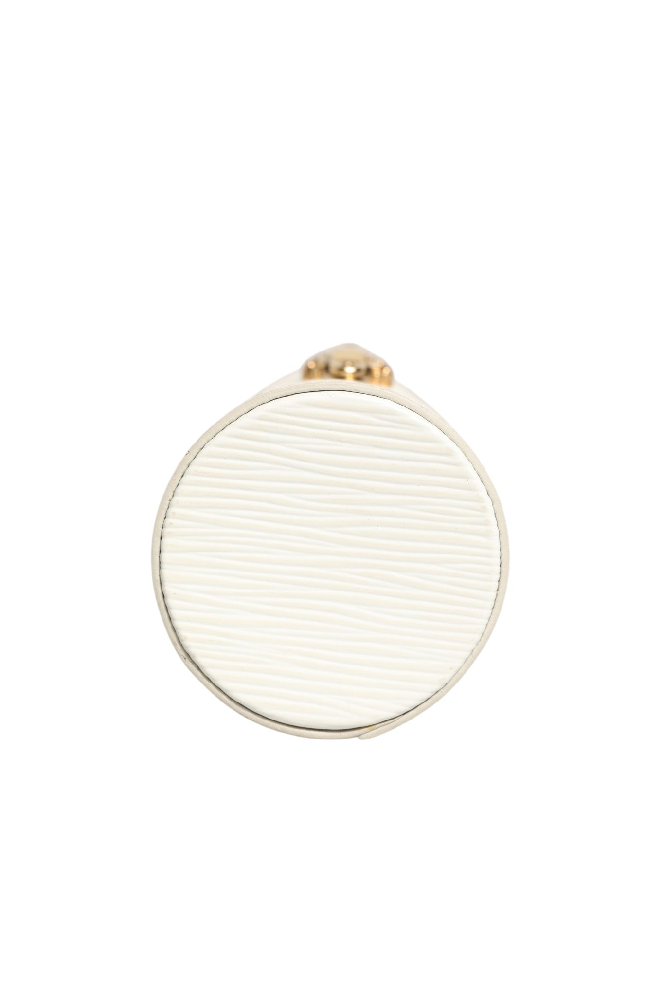 Travel Case White Epi Leather