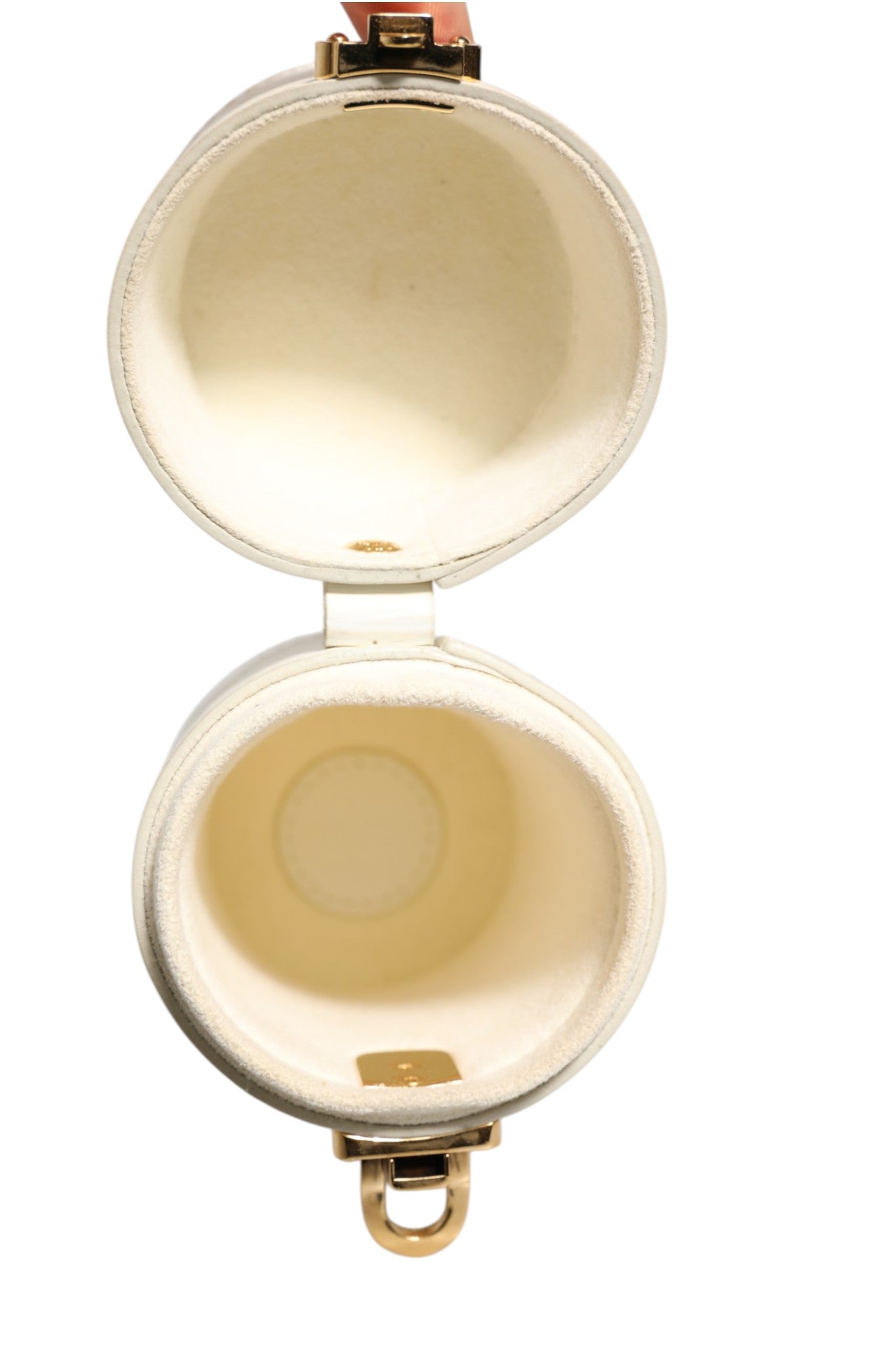 Travel Case White Epi Leather