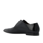 Black Calfskin Oxfords And Derbies