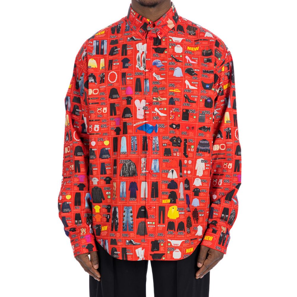 Multicolor Cotton Pattern Shirt