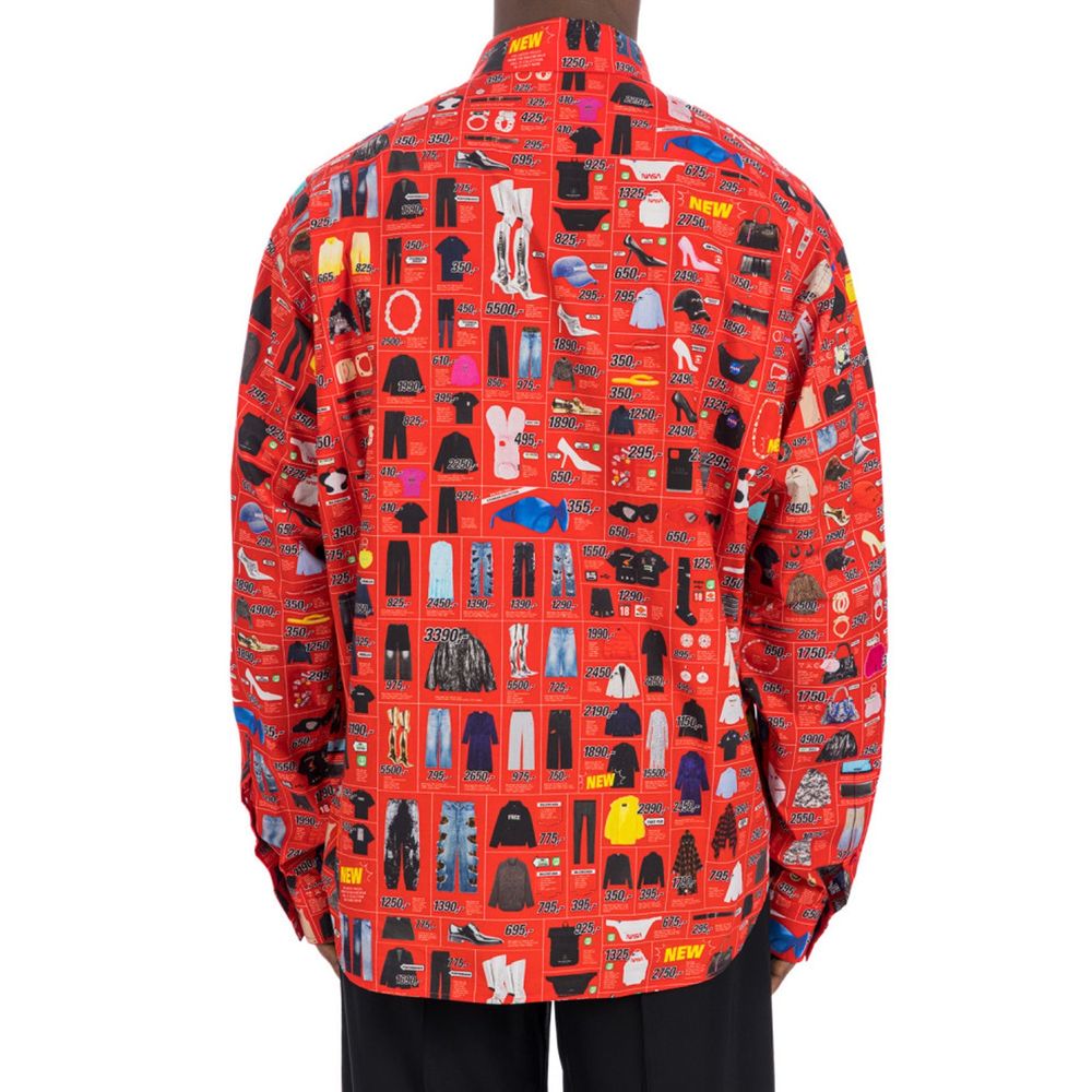 Multicolor Cotton Pattern Shirt