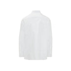 White Cotton Dress Shirt
