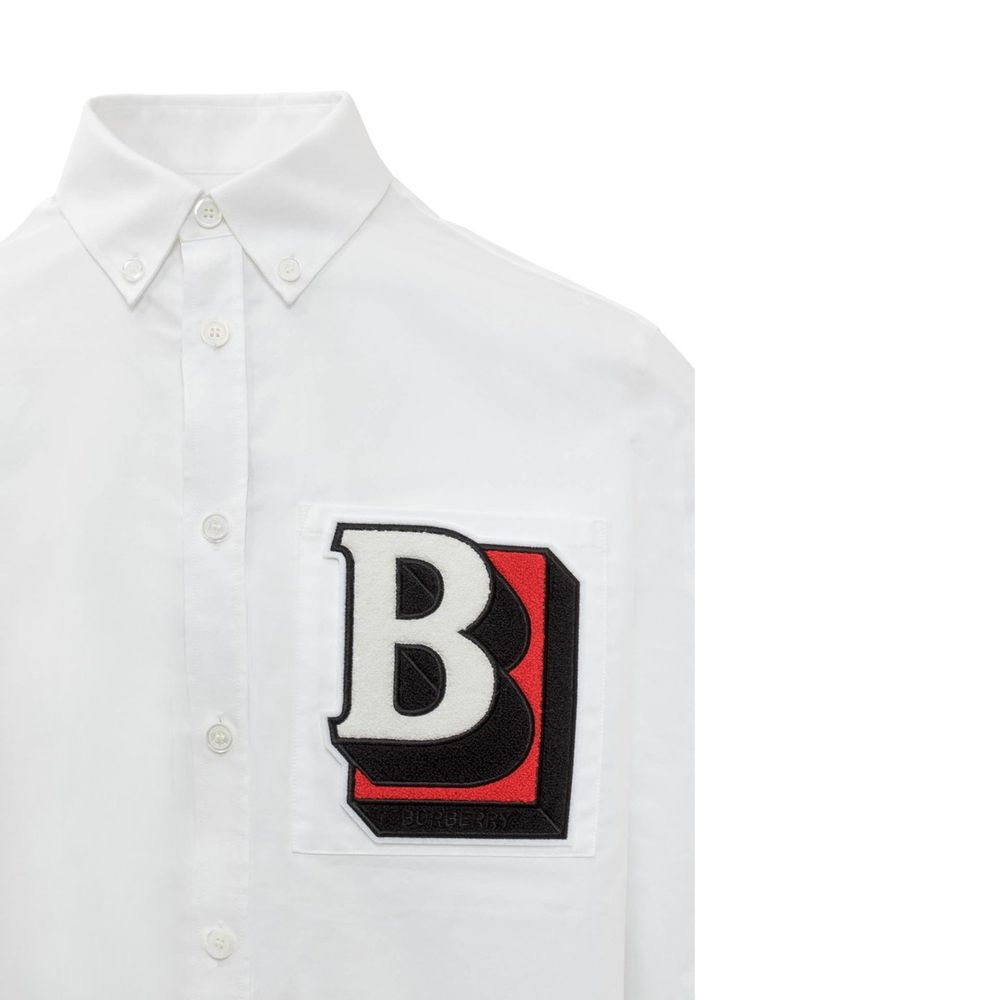 White Cotton Dress Shirt
