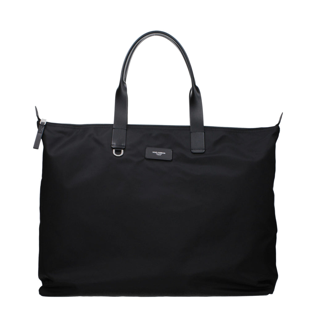 Black Nylon Shoulder Bag
