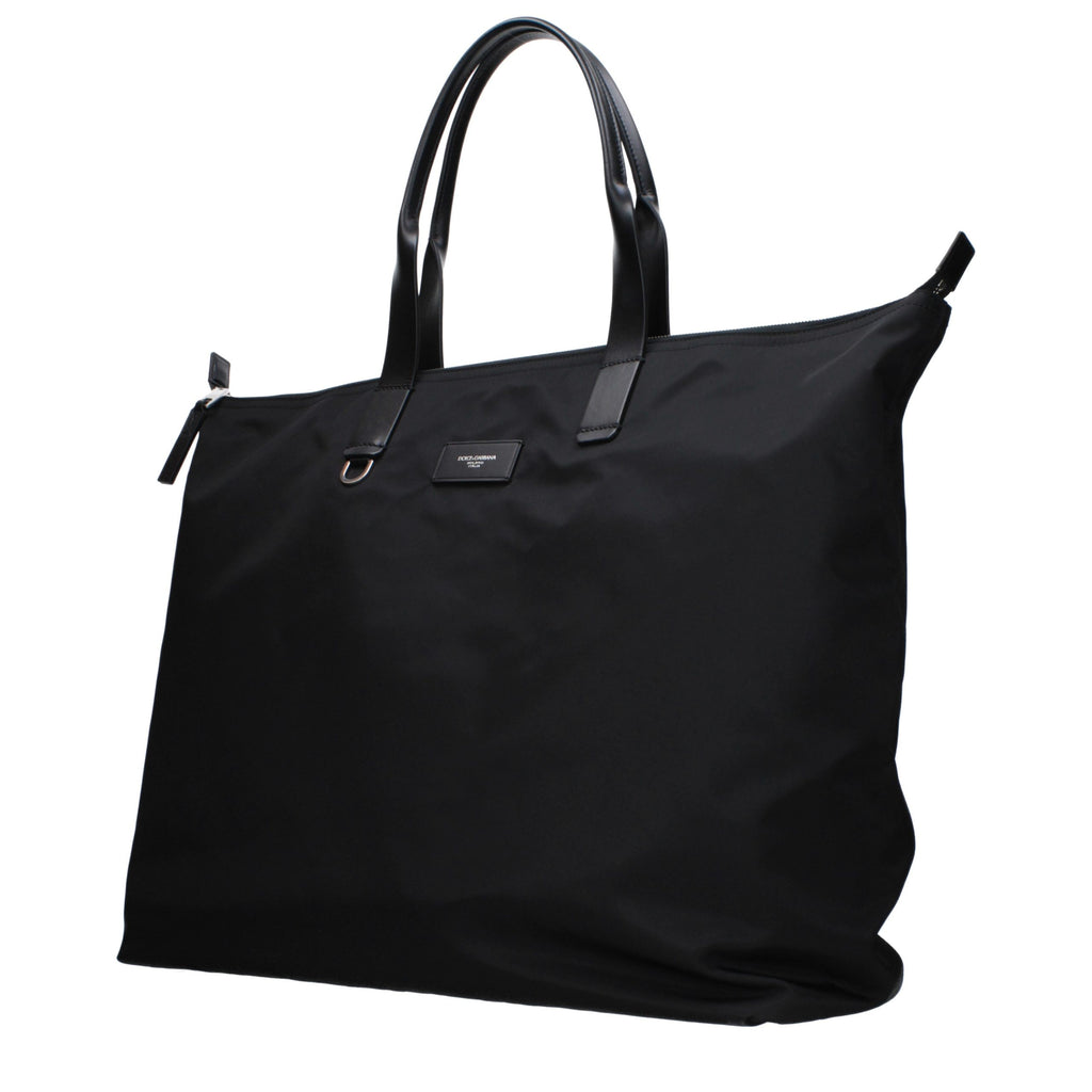 Black Nylon Shoulder Bag