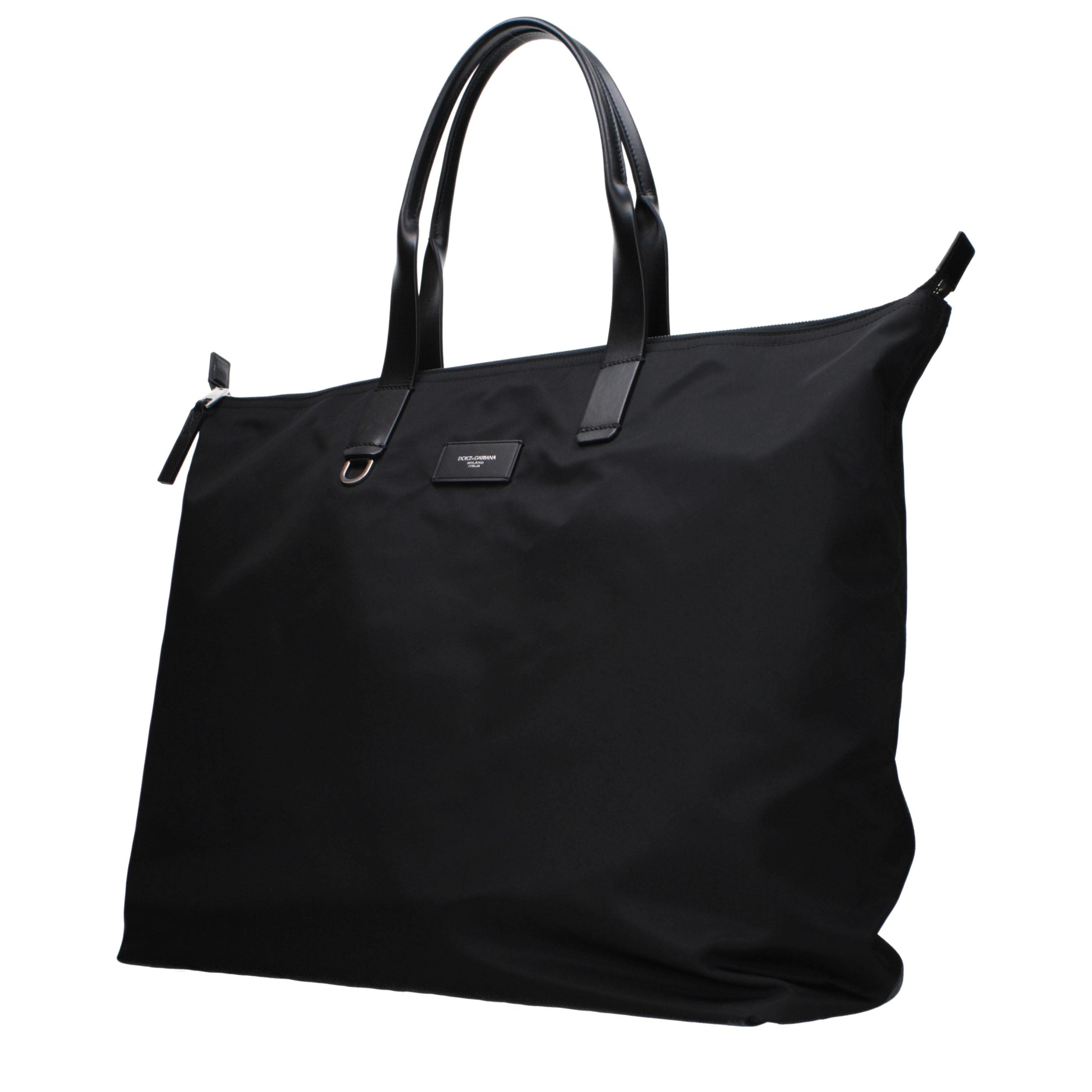 Black Nylon Shoulder Bag