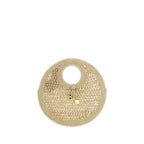 Beige Raffia Handbag