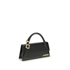 Black Calf Leather Bos Taurus Handbag