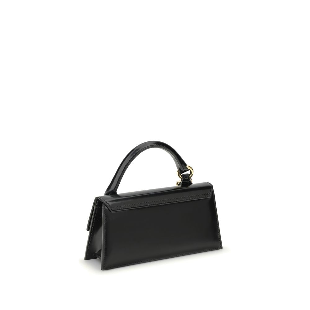 Black Calf Leather Bos Taurus Handbag