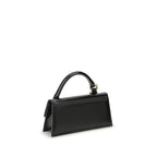 Black Calf Leather Bos Taurus Handbag