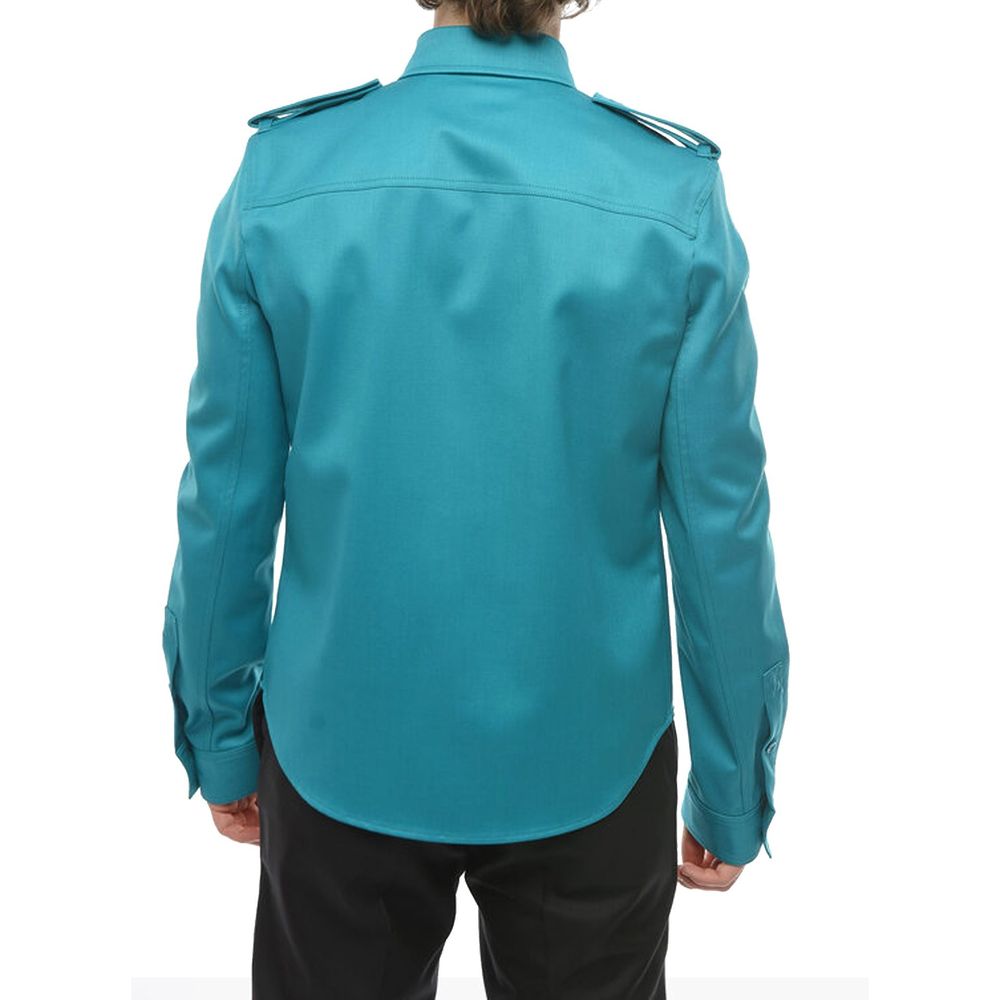 Bicolor Elastane Dress Shirt