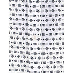 White Cotton Pattern Shirt