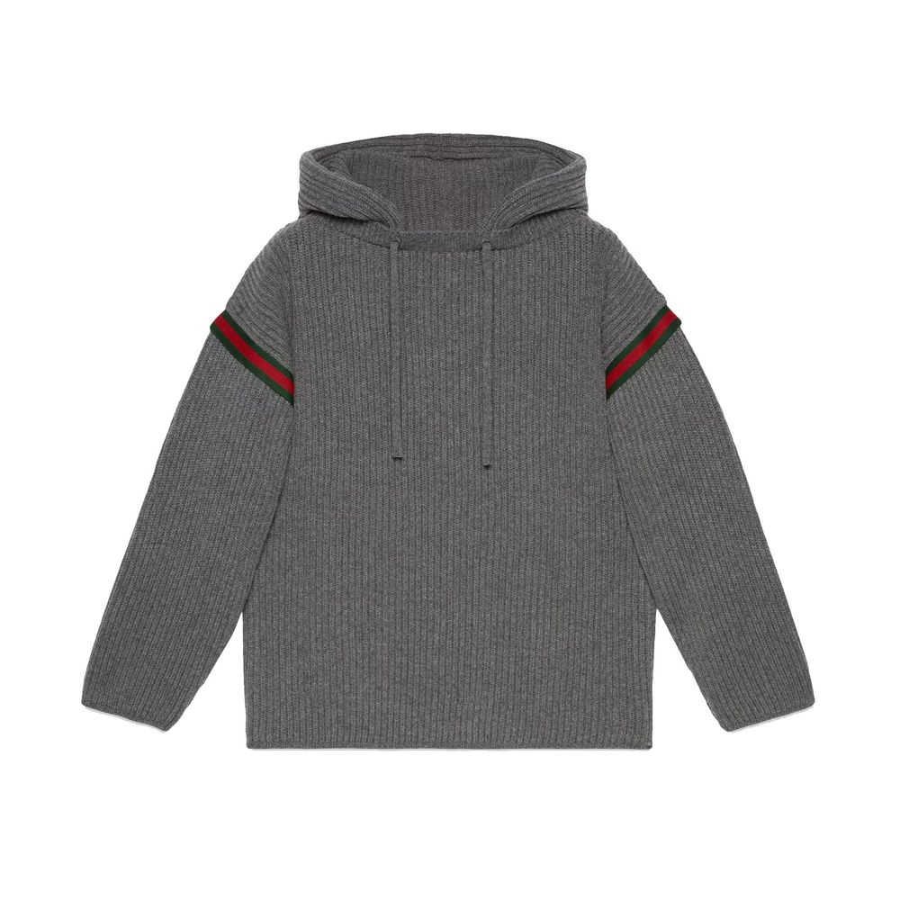 Gray Cashmere Sweatshirt