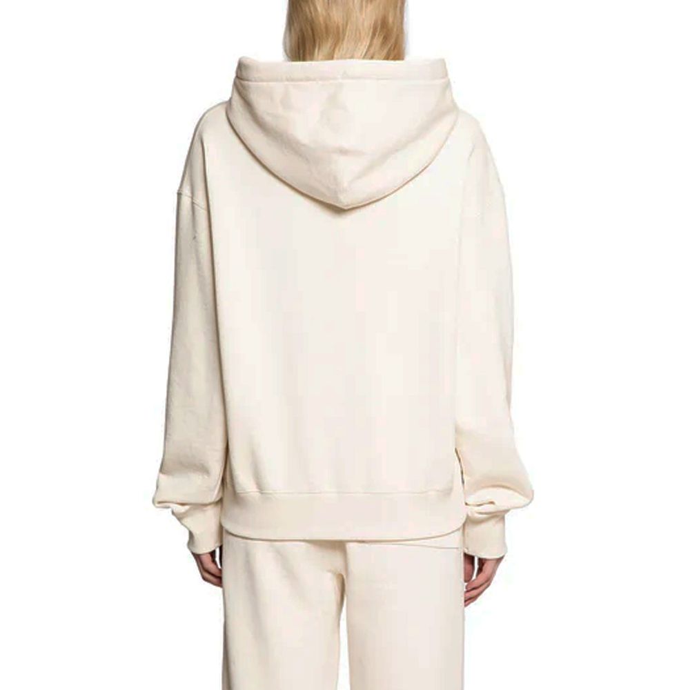 White Cotton Sweatshirt