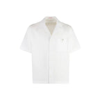 White Cotton Shortsleeve Shirt