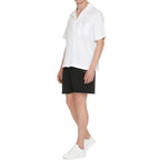 White Cotton Shortsleeve Shirt