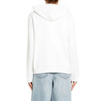 White Cotton Sweatshirt
