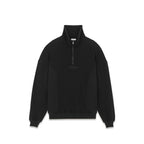 Black Cotton Sweatshirt