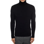 Black Cashmere Turtleneck