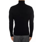 Black Cashmere Turtleneck