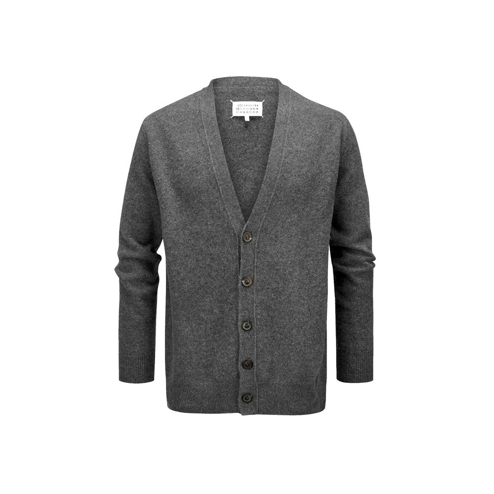 Gray Wool Cardigan