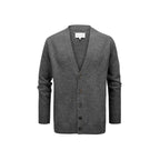 Gray Wool Cardigan