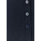 Blue Cashmere Cardigan