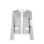 Gray Wool Cardigan