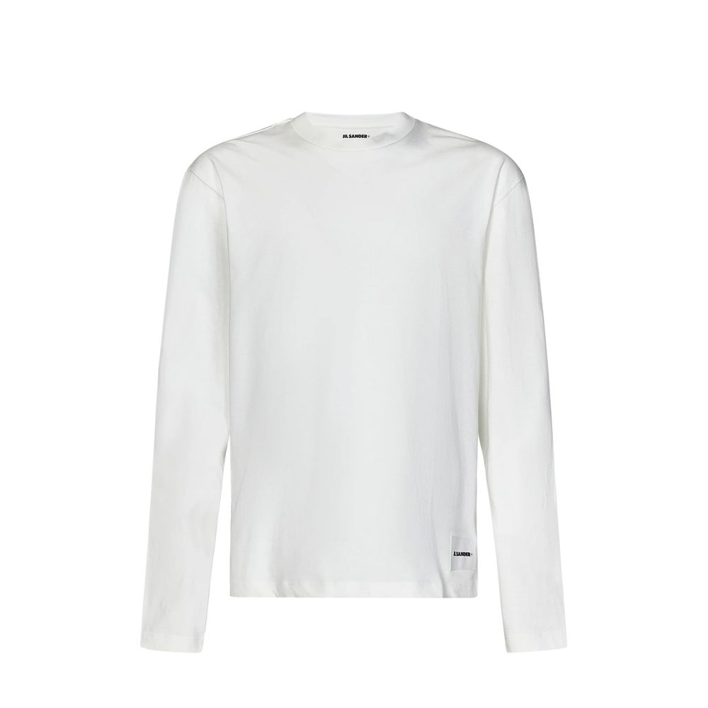 Black Cotton Long Sleeve T-Shirt