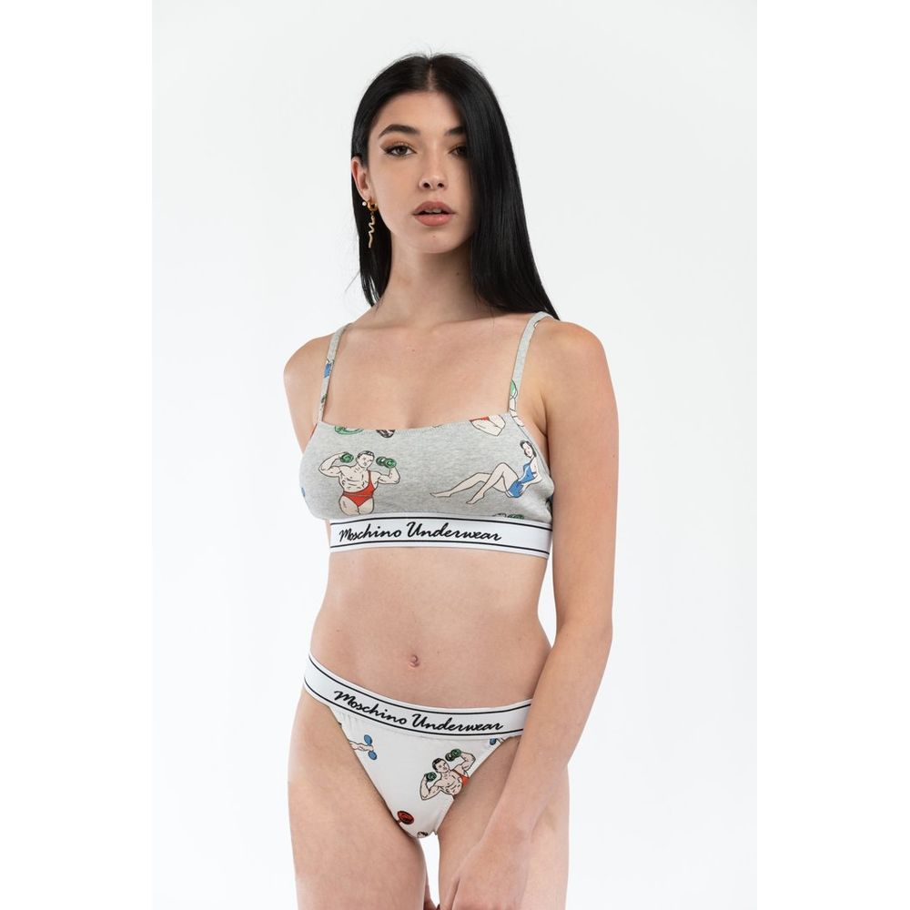 Gray Cotton Tank Tops