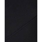 Black Polyester Casual Dress