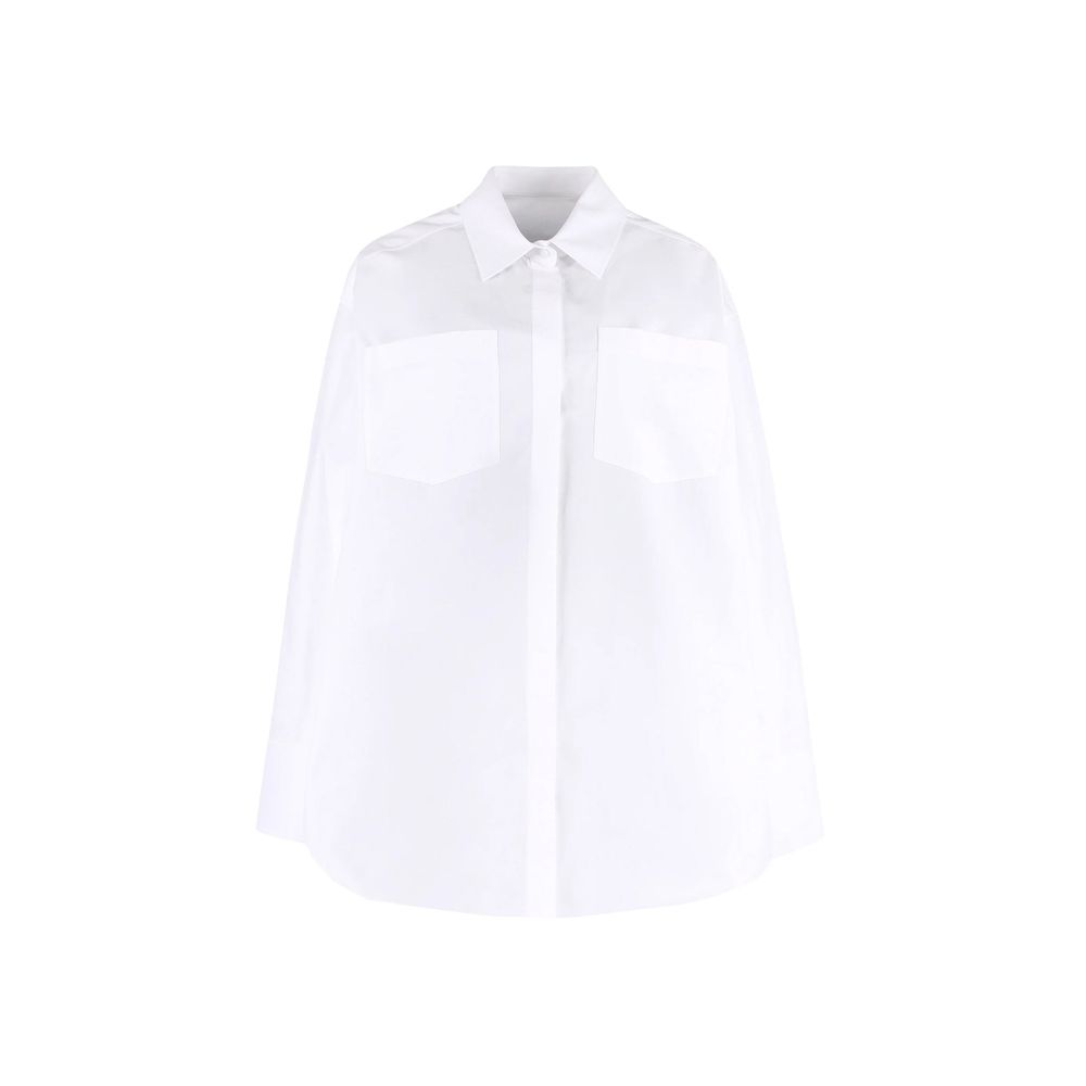 White Cotton Casual Dress