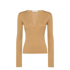 Brown Cashmere Sweatshirt