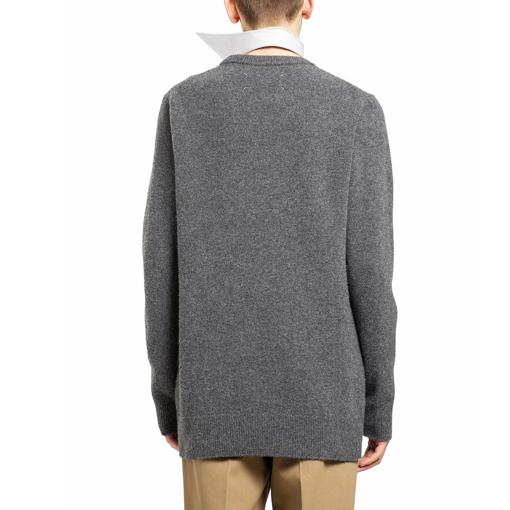 Gray Wool Sweatshirt