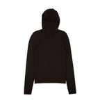 Black Cashmere Hoodie