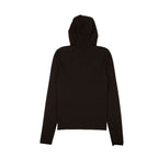Black Cashmere Hoodie
