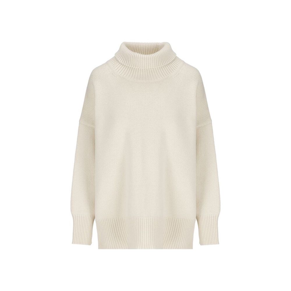White Cashmere Turtleneck