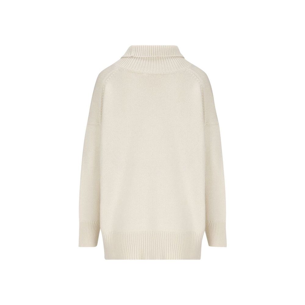 White Cashmere Turtleneck