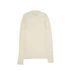 White Cotton Sweatshirt