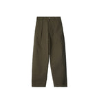 Bicolor Polyamide Casual Pants